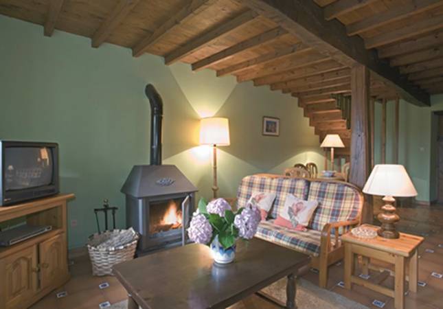 Relax y confort en Caserio de Sorribas. La mayor comodidad con los mejores precios de Asturias
